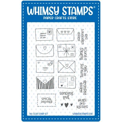 Whimsy Stamps Stempel - Postal Minis